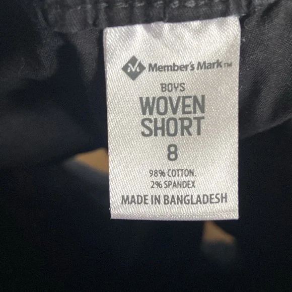 - NWOT - Lot of 3 Member’s Mark Boy’s Woven Shorts - Picture 8 of 9